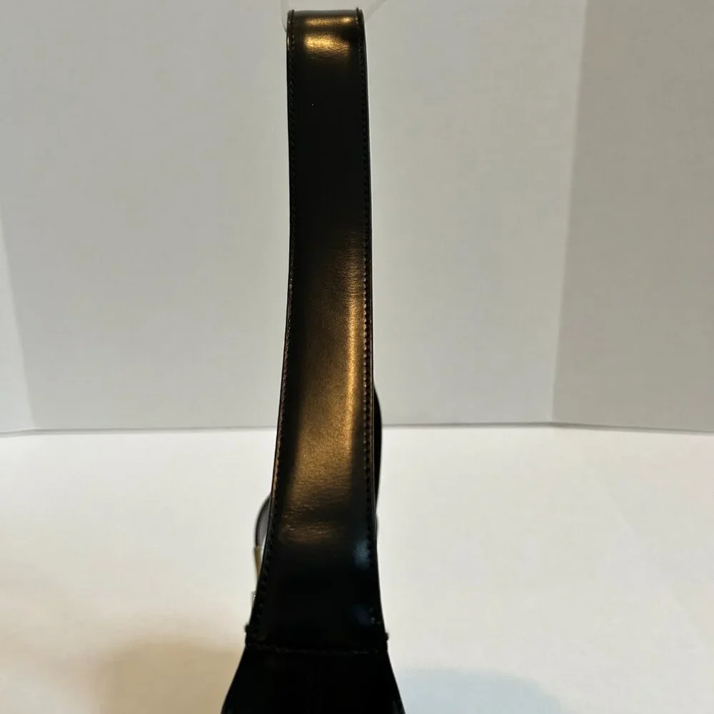 Black Salvatore Ferragamo Gancini Hobo Shoulder Bag with dust bag AQ-210170 - Picture 8 of 15